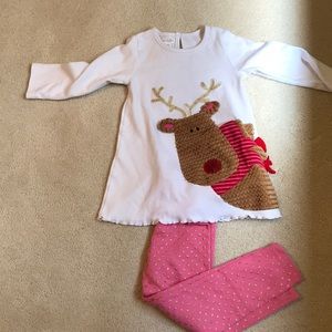 Mud Pie Rudolph Outfit
